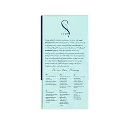 Вибропуля Swan Maximum + Comfy Cuff Blue, 9, 1х2 см (синий) - миниатюра 10