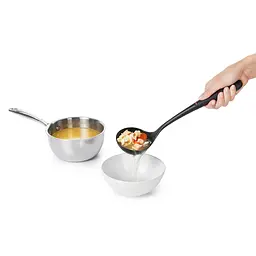 Ополоник OXO Cooking Utensils нейлоновий чорний 34 см (1040615) - мініатюра 3