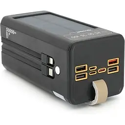 Батарея універсальна 7GO 50000mAh PD/22.5 Solar Black (GPW-01 / 45006) - мініатюра 4