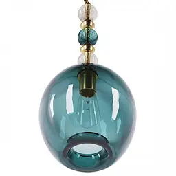 Підвіс Colorglass Balls PikArt арт. 5434 Блакитний - мініатюра 2