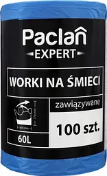 Пакети для сміття Paclan Expert MultiTop, 60 л, 100 шт. - мініатюра 3