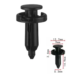Кліпса розпірні Toyota (90467-05136, 9046705136, 53Z16-09021, 53Z16-07006) (C991)