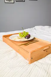 Столик поднос для вкусных завтраков и работы за ноутбуком Бук - мініатюра 4