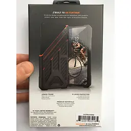 Оригінальний протиударний чохол UAG Monarch для iPhone 11 Pro (5.8") Carbon Fiber 111701114242 - мініатюра 3