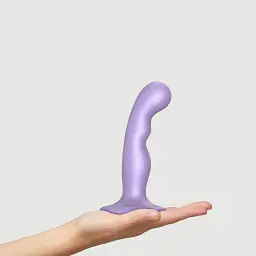 Насадка для страпону Strap-On-Me Dildo Plug P&G Lilas Metallic XXL - мініатюра 5