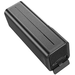 Автомобільний насос Hoco ZP7 Maddy smart (5000 mAh) Black - мініатюра 6