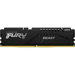 Модуль пам'яті Kingston Fury DDR5 64GB (2x32) 5200 Beast Black (KF552C40BBK2-64) - мініатюра 3