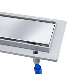 Трап Qtap Dry Tile304-600 лінійний із сухим затвором під плитку 600 мм - мініатюра 2