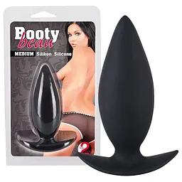 Анальна пробка Orion Booty Beau Medium Analplug 10 см (чорний) - мініатюра 4