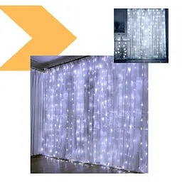 Гірлянда XPRO Xmas Водоспад 3х2 м, 360 LED W-3 12PCSn (47637-7275_313) - мініатюра 3