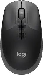 Миша Logitech M190 Full-Size Wireless Mouse charcoal (910-005905)