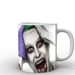 Кухоль GeekLand Джокер Joker без гриму JK.02.018 330 мл білий - мініатюра 3