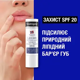 Помада Neutrogena Lipcare Норвезька формула з SPF 20 4.8 г - мініатюра 6