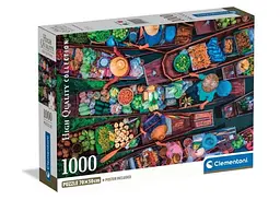Пазл Clementoni High Quality Collection: Плавучий ринок, Тайланд (High Quality Collection - Thai Floating Market Puzzle - 1000 pcs.), 1000 ел. (39932)