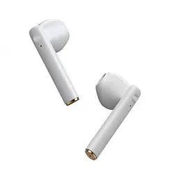 Бездротові навушники Bluetooth Baseus W05 Encok True Wireles, TWS, Qi, IP55, BT5.0, SBC, AAC, 30mAh, 400mAh, 4h, (NGW05-01) white - мініатюра 3