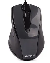 Миша A4Tech N-500F USB Glossy Grey (N-500F-1 (Glossy Grey))