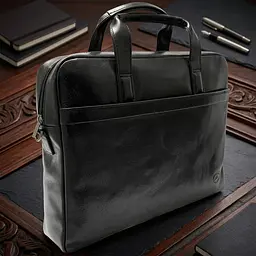 Чоловічий портфель з натуральної шкіри Tony Perotti Italico 6031G-38 (90422) Чорний - мініатюра 7
