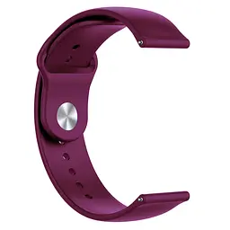Ремінець ArmorStandart Silicone Watch Strap 20mm Marsala (ARM60520) - мініатюра 2