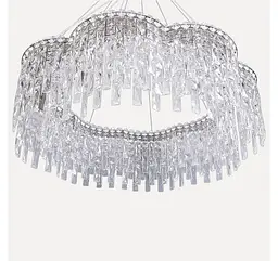 Підвісна світлодіодна кришталева люстра Artlight 8635/800CH, хром, 123 Вт, від 20-30 м² - мініатюра 4