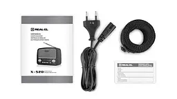 Радіоприймач Real-El X-520 Black (EL121800006) - мініатюра 4
