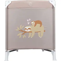 Ліжко-манеж дитяче FreeON Travel Love Beige (44299) - мініатюра 2