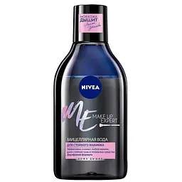 Міцелярна вода Nivea Make-up Expert для зняття стійкого макіяжу, 400 мл