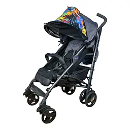 Козирок з сіткою на коляску та автокрісло Фарби Double Shade DoRechi Чорний + Жовтий - мініатюра 5