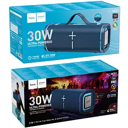 Bluetooth Колонка Hoco HC51 Soul Blue - мініатюра 2