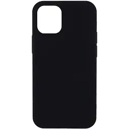Чохол Silicone Case Full Protective (AA) NO LOGO для Apple iPhone 14 (6.1) Чорний / Black