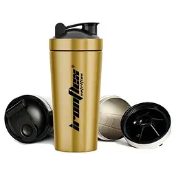 Шейкер IronFlex Shaker 750 мг, Gold металевий