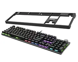 Клавіатура MSI FORGE GK320 UA Red Switches Black (S11-04UA227-HH9) - мініатюра 4