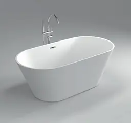 Ванна Dusel DU103 170x80x58, Білий - мініатюра 3