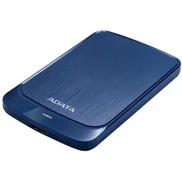 Зовнішній жорсткий диск Adata переносний HV320 1 TB USB 3.2 (AHV320-1TU31-CBL) синій