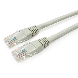 Патч-корд Tcom 2 метри кабель дріт мережевий 8-жильний для прокладання мережі 2 метри — сірий - мініатюра 3