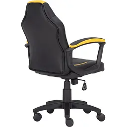 Геймерське дитяче крісло GT Racer чорне з жовтим (X-1414 Black/Yellow) - мініатюра 7