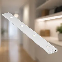 Лампа із сенсором на рух LED 50 / Акумуляторний світильник із датчиком руху - мініатюра 4
