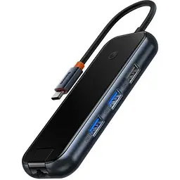 Адаптер мультипортовий - хаб Baseus AcmeJoy 8-Port Type-C Hub Adapter (WKJZ010613)
