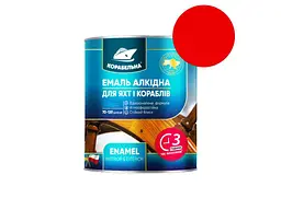Емаль алкідна ПФ-115 КОРАБЕЛЬНА Червоний 0.9кг