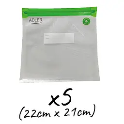Пакеты к аппарату д/упаковки Adler AD 4514.1 25 шт - мініатюра 5