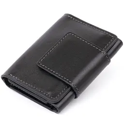 Чоловіча шкіряна візитниця GRANDE PELLE 7,5х10х1 см acs0015973