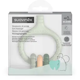 Прорізувач Suavinex Stage для масажу ясен зелений (403008) - мініатюра 2