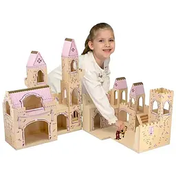 Дерев'яний ігровий набір Melissa&Doug Замок Принцеси (MD11263) - мініатюра 5