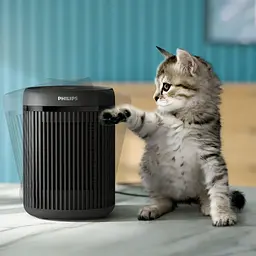 Тепловентилятор Philips Series 2000 темно-сірий (CX2120/01) - мініатюра 6