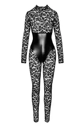 Комбінезон Noir Handmade F299 Enigma, XL, мереживо, довгий рукав, імітація корсета, доступ - мініатюра 5