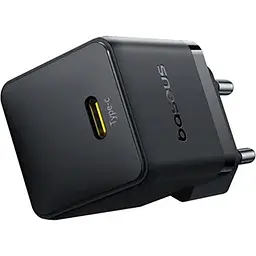 Мережевий зарядний пристрій Baseus Palm Fast Charger USB-C 30W + Cable USB-C to USB-C 60W 1m Black (P10111605113-01) [168077] - мініатюра 2