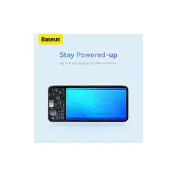 Батарея універсальна Baseus Airpow 30000mAh 20W PD/3.0, QC/3.0, black (PPQD090101) - мініатюра 5