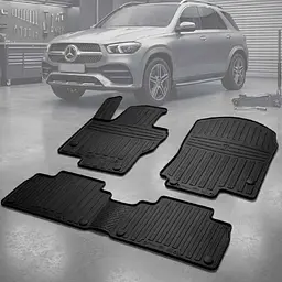 Автомобільні килимки у салон для Mercedes-Benz W167 GLE 2018- 4 шт