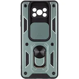 Чохол Ummi Camshield Serge Ring для Xiaomi Poco X3 NFC / Poco X3 Pro Зелений / Green