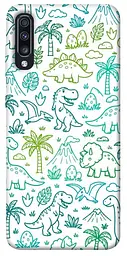 TPU чохол Demsky Dino pattern для Samsung Galaxy A70 (A705F)