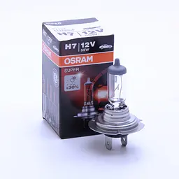 Автолампа галогенна Osram Super + 30% 12V H7 55W 3200K 1 шт (64210 SUP)